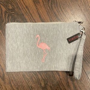 Flamingo clutch